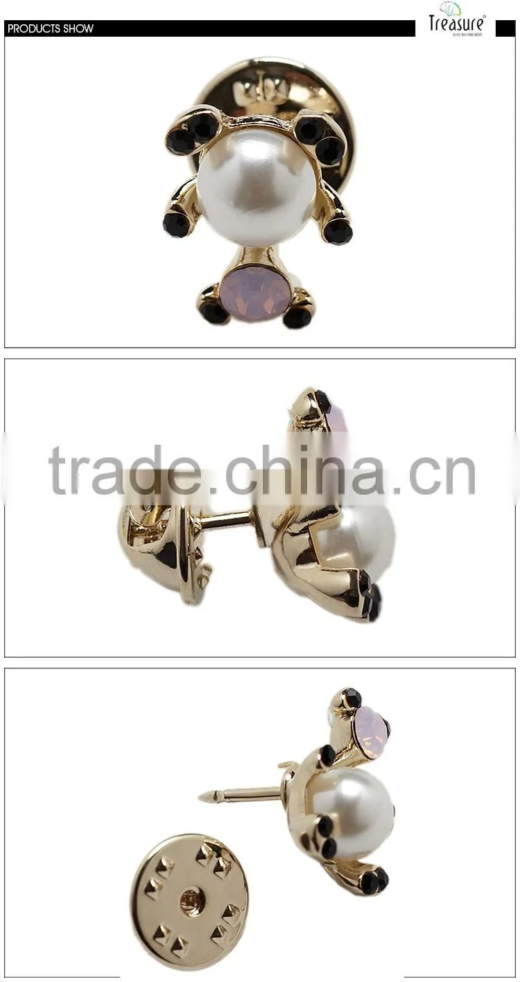 2015 Lowest price popular brooch for wedding invitations Gold Plated Jewelry Sets
