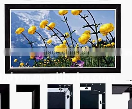 Fixed frame projector screen Picture frame projection screen