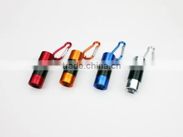 2 in 1 LED Multi- Function Telescopic Mini Aluminum Flashight