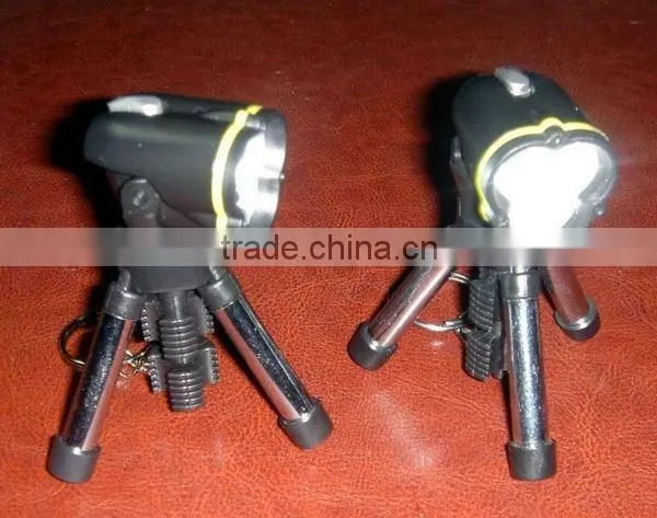 Plastic led light lantern keychain flashlight
