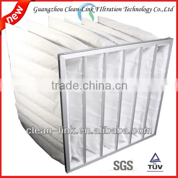 G4 Aluminum Frame non woven fabric Anti-static dust collector bag Ventilation Filter