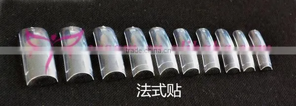 New half cover Fake Nail Tips,Artificial False Nails