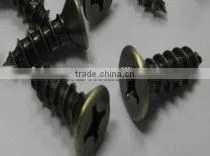 Six-lobe recessed pan head self tapping screws