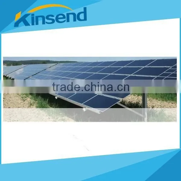 Aluminum PV Solar Panel Ground Mounting System / Solar Panel Brackets