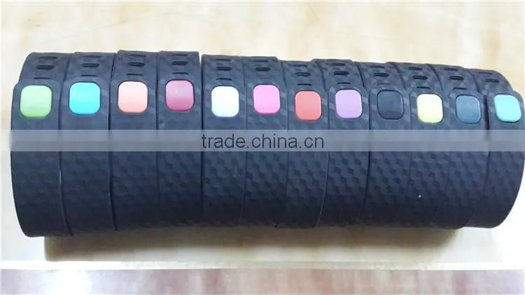 Factory direct sell 3D embossed surface FITBIT FLEX Replacement wristband(No Tracker chip)