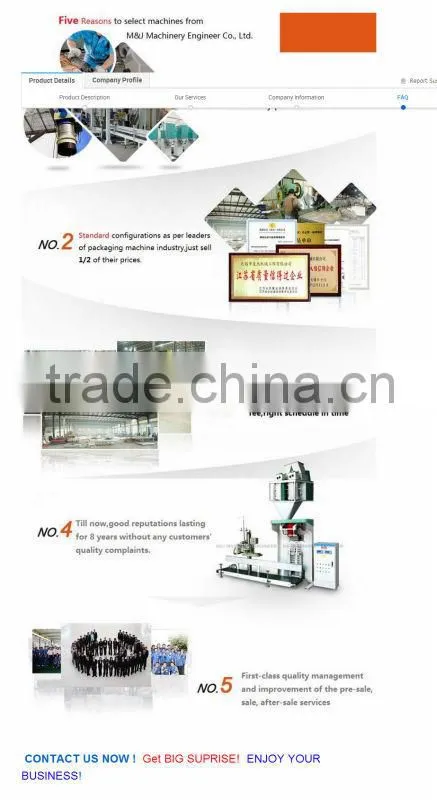 new high quality advanced grain flour dosing machine