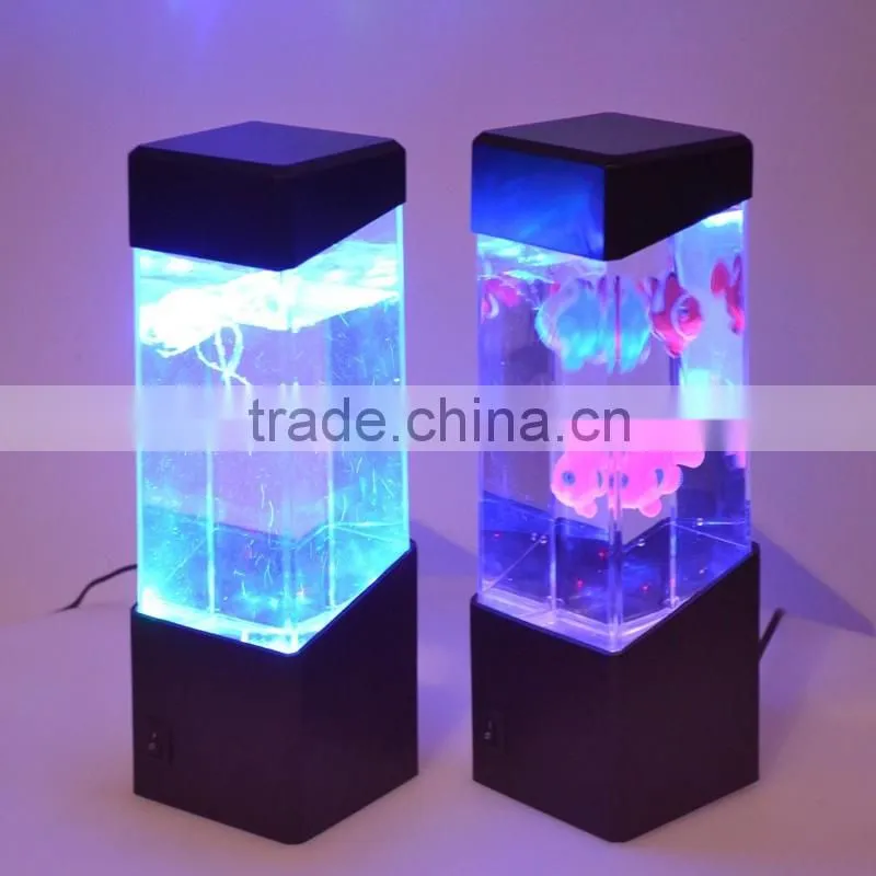 LED Fish Lamp/Creative Novelty Volcano Eruption Lamp/Volcano Lamp/New decoration creative mini led volcano novelty lamp/LED Volc