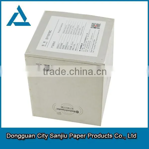 customized white gift box white box packaging white cardboard box with logo printed