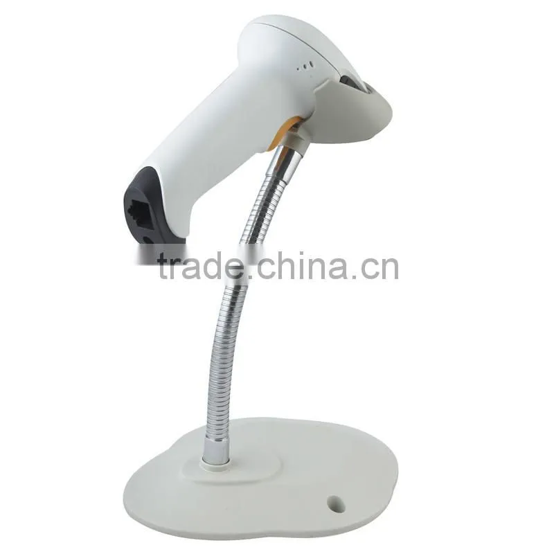 Auto laser barcode scanner with stand, barcode scanner hot sell