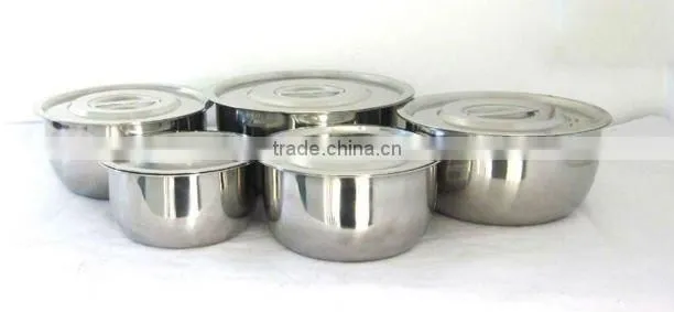 10 pcs Stainless Steel India Stock Pot