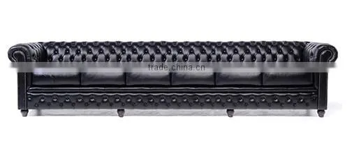 Chesterfield Showroom Brighton Green sofa