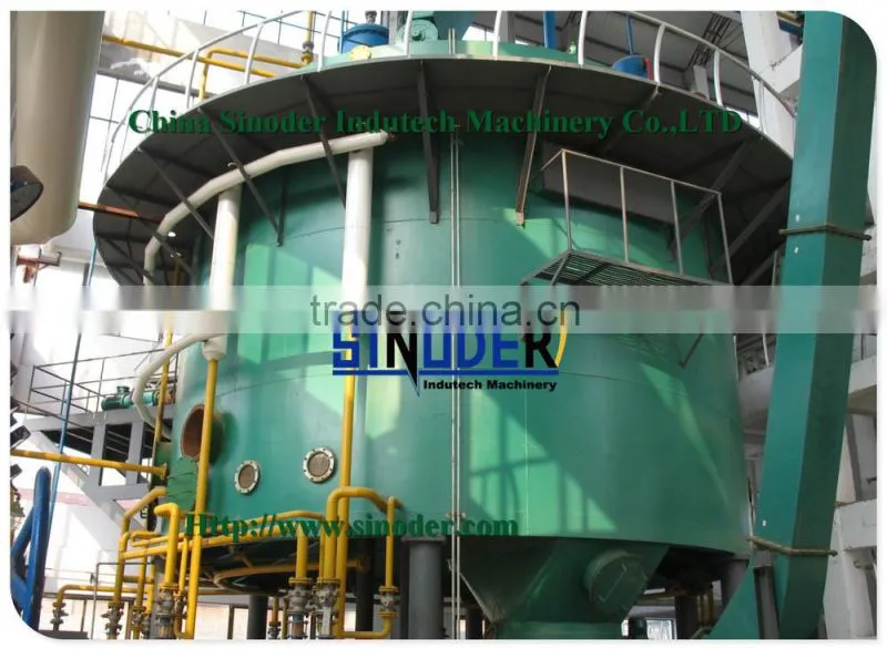 30-100 TPD continuous type oil cake solvent extraction /rapeseed oil solvent extraction equipment / oil leaching equipment