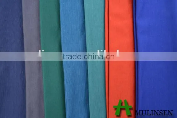 Mulinsen textile knitting 96%polyester 4%spandex dyed knit wear textil product
