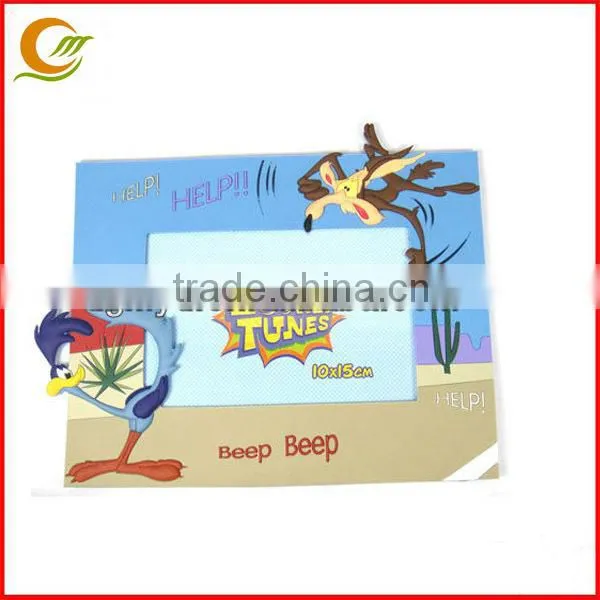 Bulk photo frames Soft pvc photo frame for promotional gifts