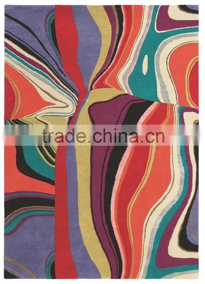 High quality hand tufted rug for, balcony, home use