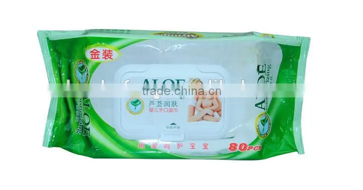 Factory direct sale wet wipes, baby wet wipe