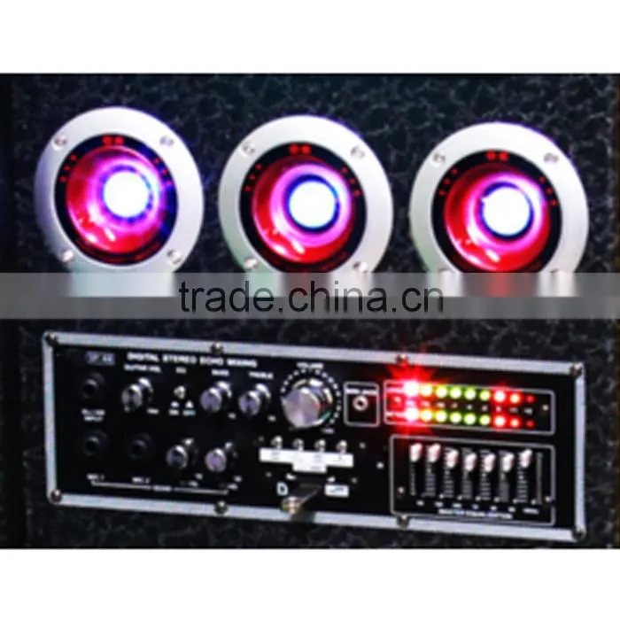 10 inch best sound active DJ bluetooth speaker with butterfly light