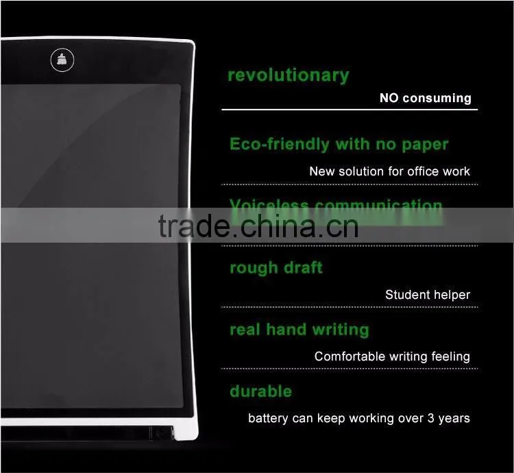 8.5inch paperless writing memo, LCD writing tablet, LCD writing board