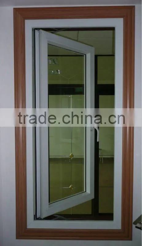 PVC Window with Steel lining