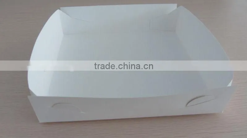 2015 Hot selling takeaway Food Tray /chip tray/cake tray/cookies tray/paper tray