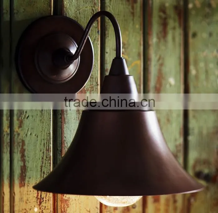 B3002 E27 Iron vintage indoor wall light fitting,antique wall light