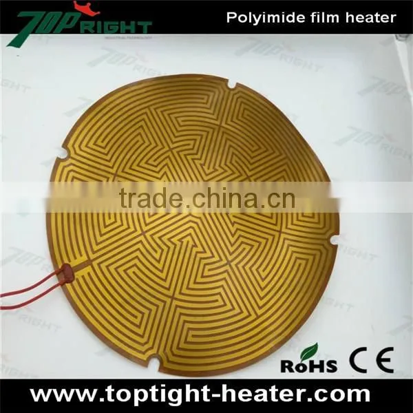 High performance polyimide kapton tape film heater