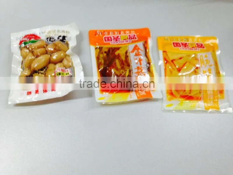vegetable peanut dry fish vacuum packing machine