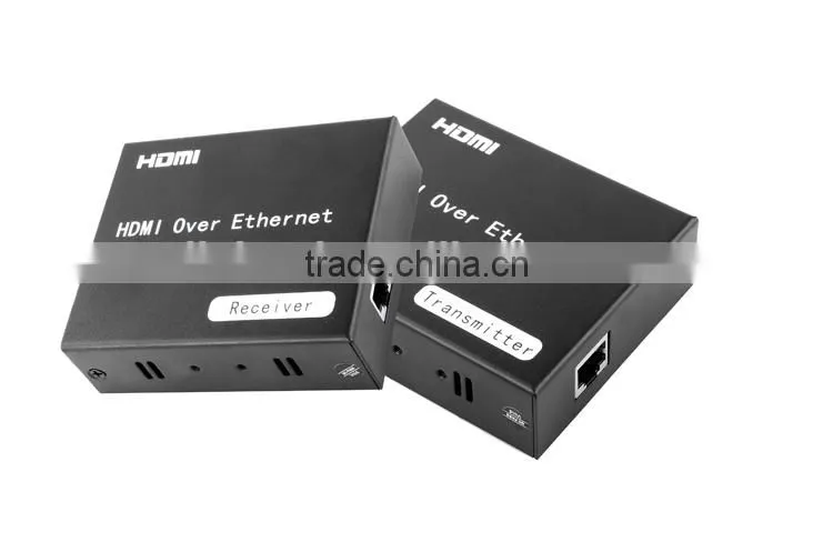 2015 LINK-MI/OEM LM-EX120 via RJ45 cable 120m point to many hdmi extender over ip support ethernet & IR