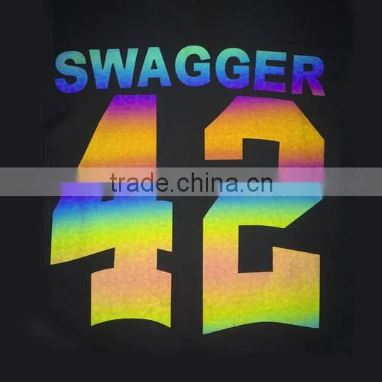 Reflective Heat Transfer Logo For T-shirt