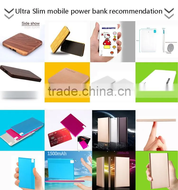 Camping Gear Universal Portable Power Bank 2600 mAh for HTC samsung iphone