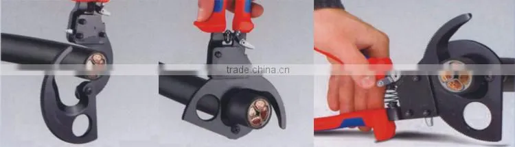LK-280 Two-step ratchet for cutting HV/MV cables 52mm diameter cable sheath cutter