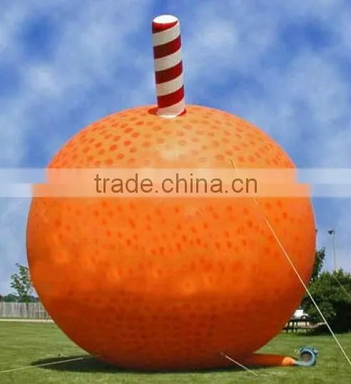 Big Inflatable Apple Model for Advertising Decoration