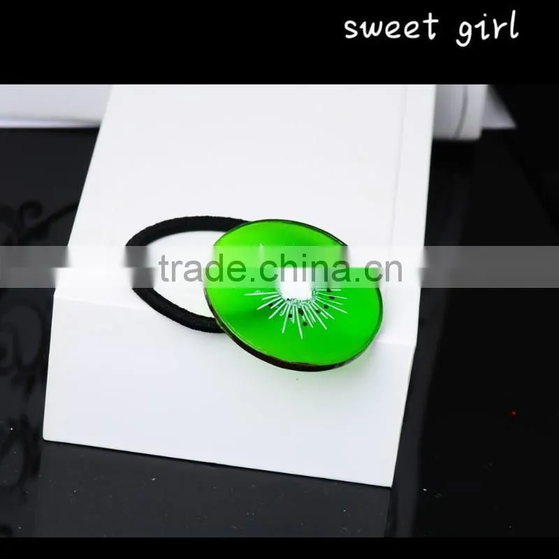 Square Crystal Ponytail Holder Rhinestone Elastic Hair Rope f72