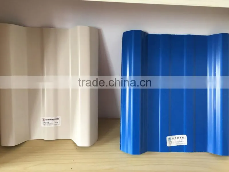 1120 width nano anti-corrosion materials synthetic resin shingle