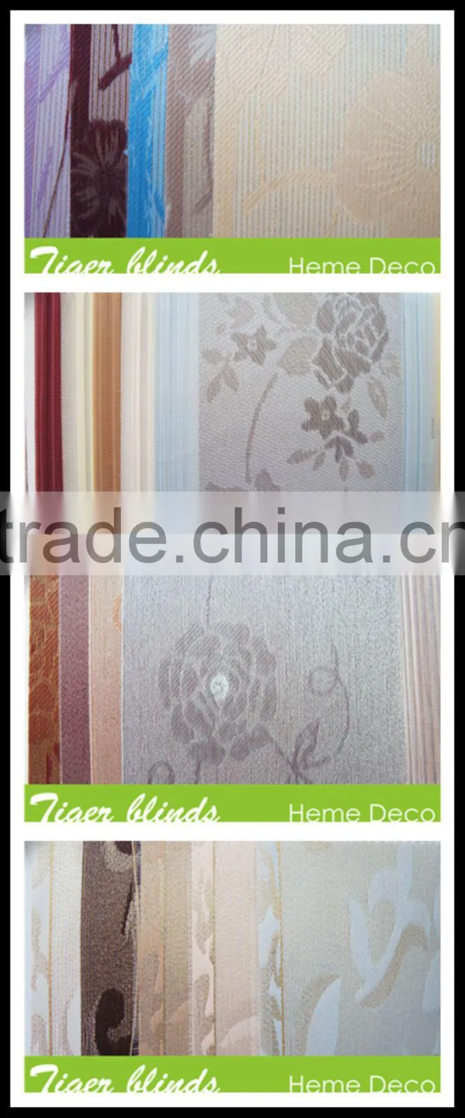 guangzhou motorized remote control zebra blinds