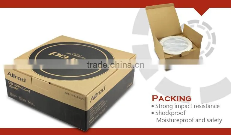 China ALLRED 8 INCH 24w ultra-thin led dimmable downlight
