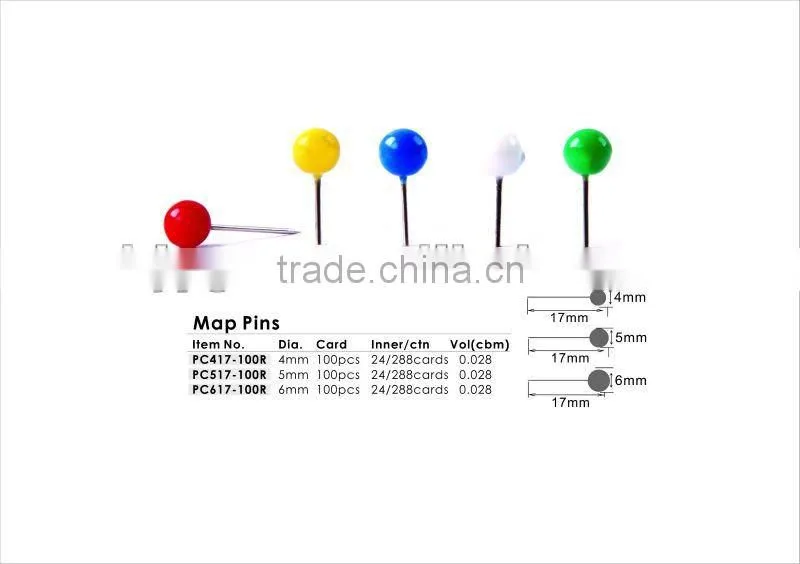 Blister Card Packing Colorful Paper Clips.