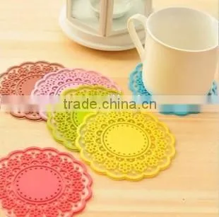 fashion silicone cup mug mat