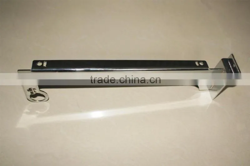 Twin slot metal bracket for pipe hanging