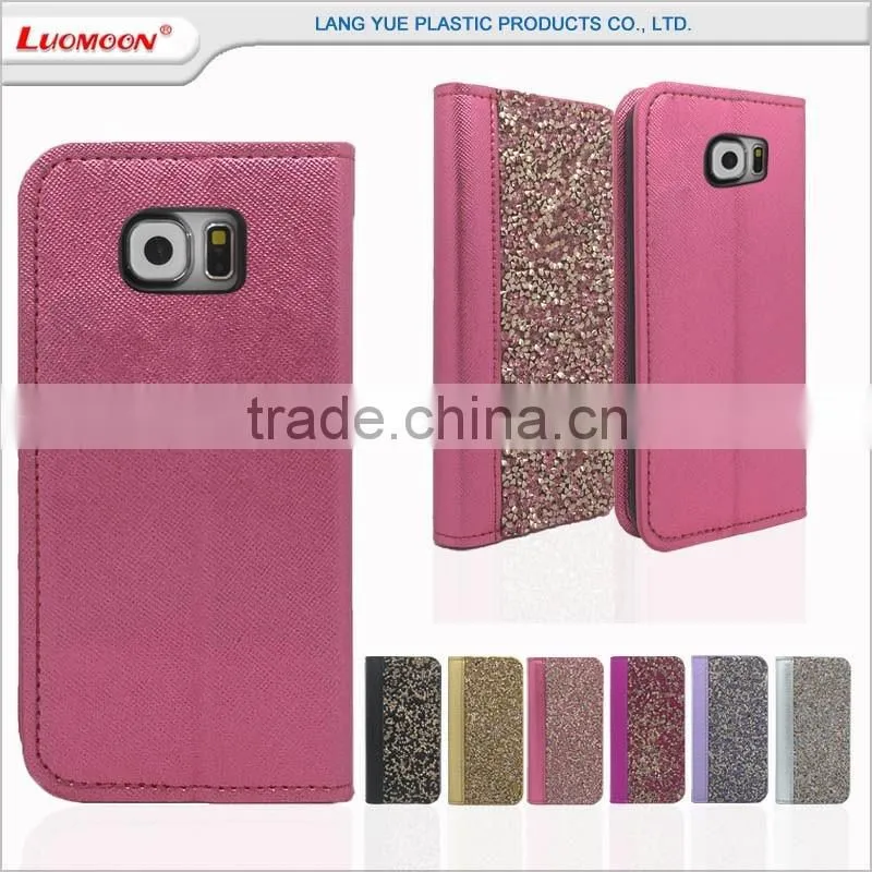 favourable price latest style diamond phone case leather TPU/PC back cover for iphone 6 6s 7 se