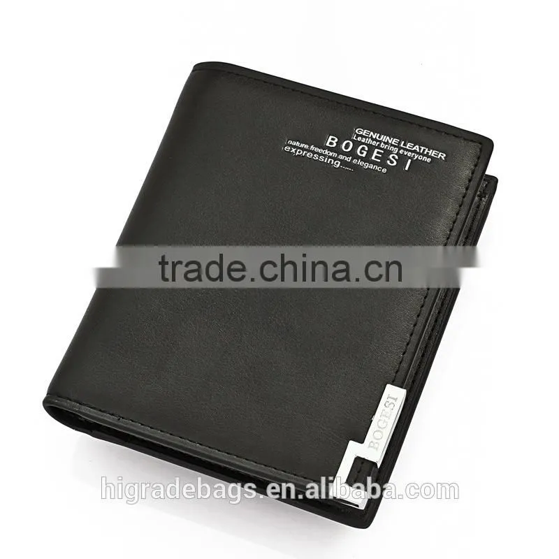 hotsale young man wallet, cheap leather wallet