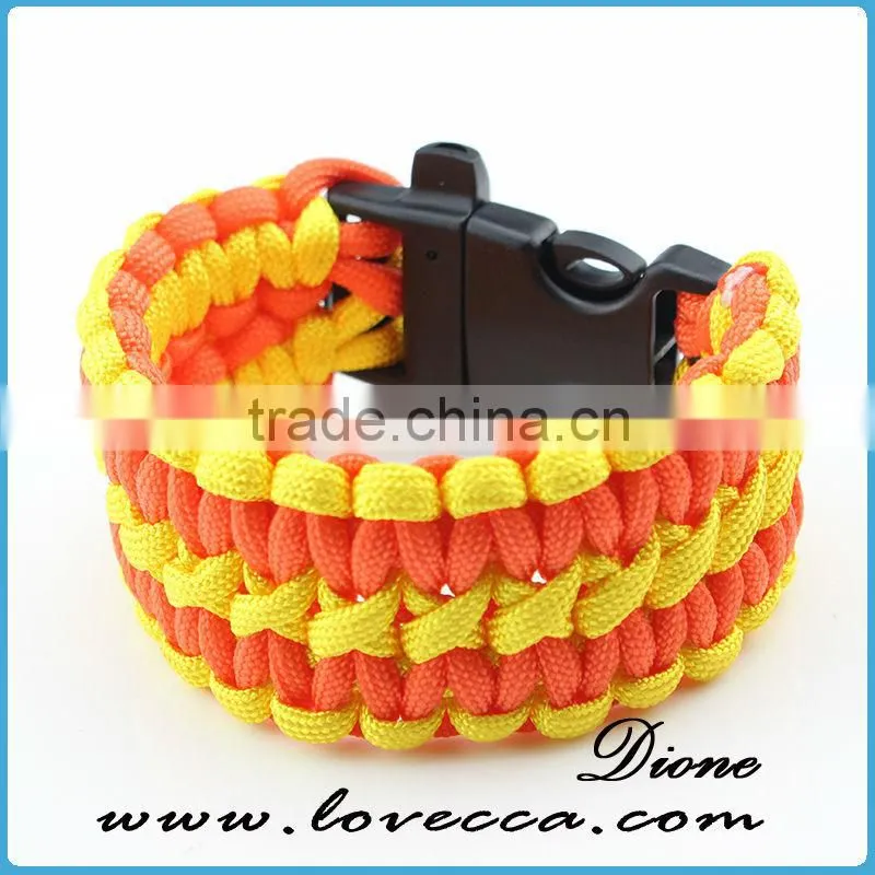 high quality rescue bracelet different paracord weaves bracelet wholesale 550 paracord bracelet weave style