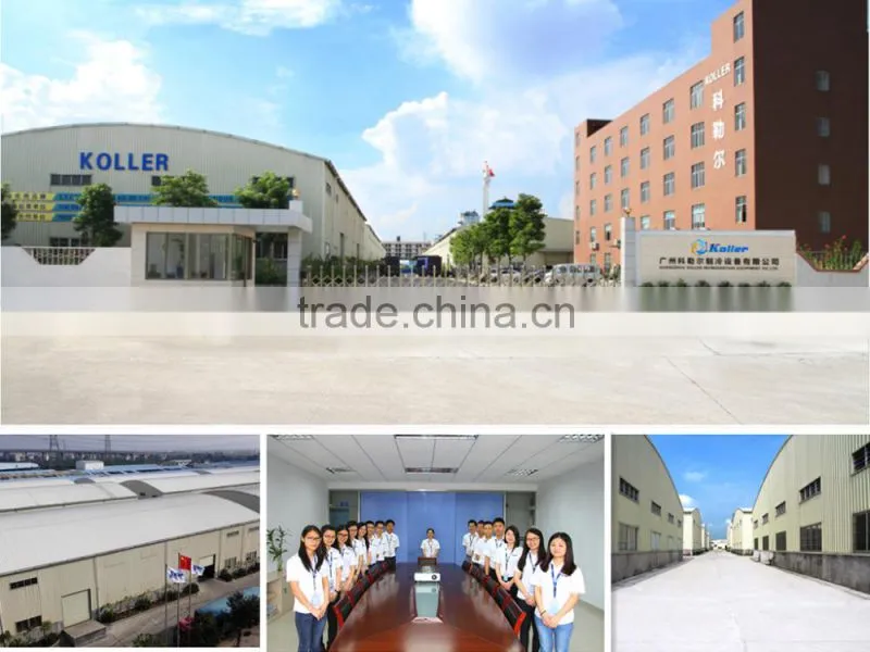 Koller commercial stainless steel Cube Ice Making Machine(3tons/day) for Hotels CV3000
