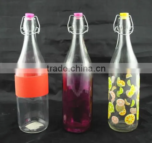 Color swing cap drink glass mug airtight