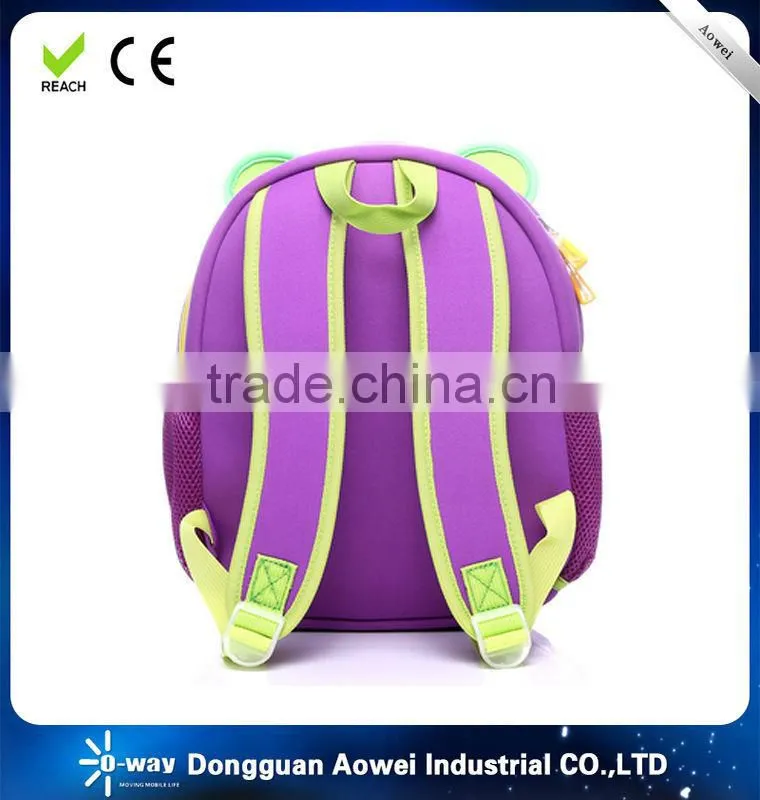 2016 fashion neoprene backpack for teenage girls