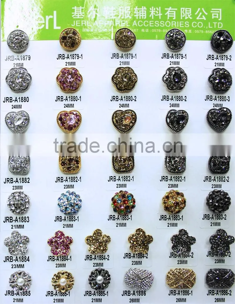 rhinestones product type handmade crystal button