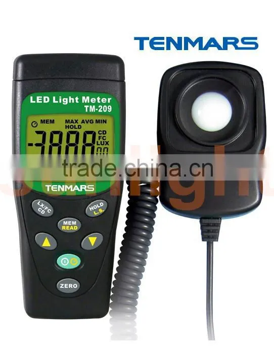 TM-209 LUX/FC LED Light Meter