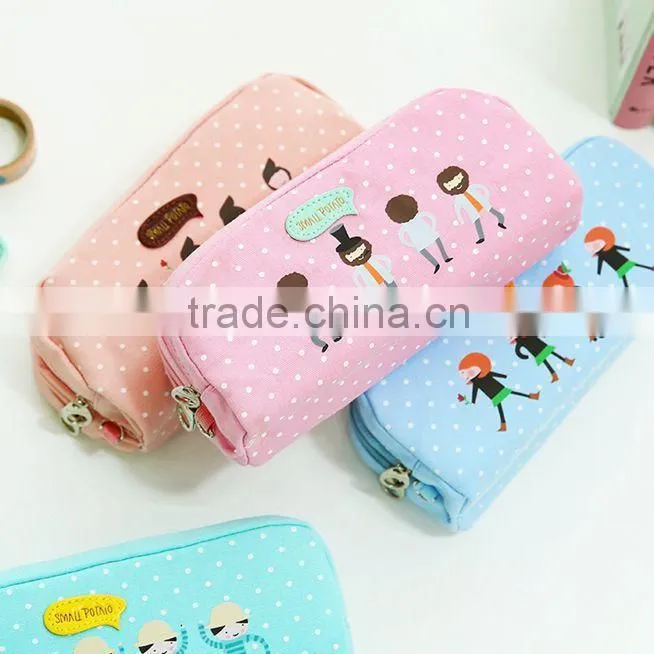 clear cute custom fashion pattern unbranded school zipper pencil case