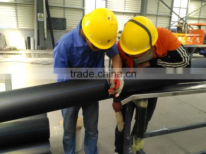 Supply PE100 HDPE underground water supply pipe