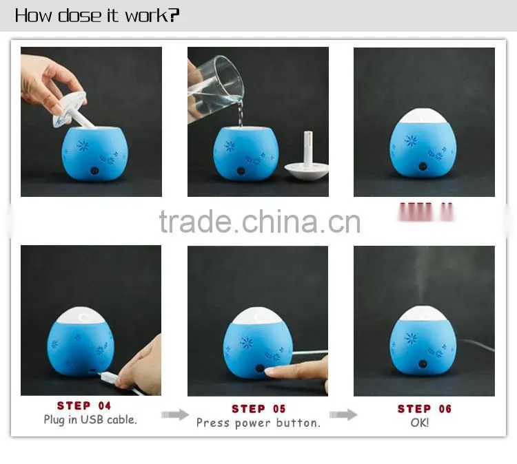 Humidifier machine / Bottle humidifier / Ultrasonic air humidifier